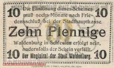 Waldenburg - 10  Pfennig (#VAW003_4a_UNC)