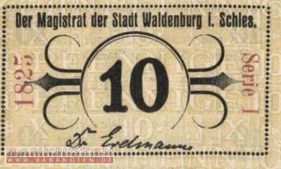 Waldenburg - 10  Pfennig (#VAW003_4a_UNC)