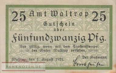 Waltrop - 25  Pfennig (#VAW007_5_AU)
