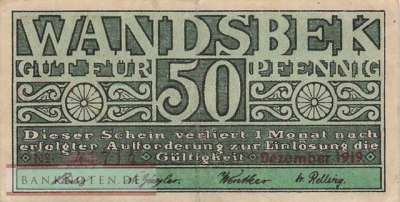 Wandsbek - 50  Pfennig (#VAW008_3a_XF)