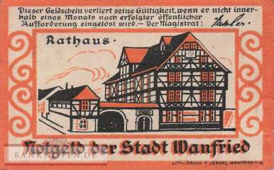 Wanfried - 10  Pfennig (#VAW009_1b_UNC)