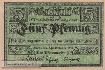 Wanzleben - 5  Pfennig (#VAW011_2a_UNC)