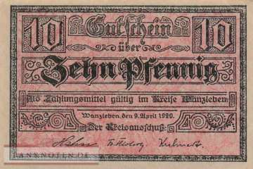 Wanzleben - 10  Pfennig (#VAW011_3b_UNC)