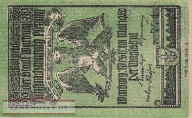 Warburg - 25  Pfennig (#VAW012_5_AU)