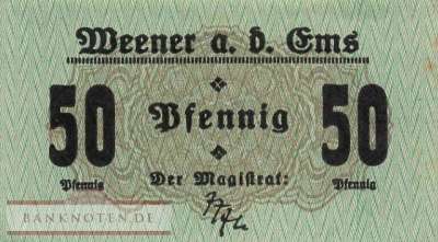 Weener - 50  Pfennig (#VAW015_1f_AU)