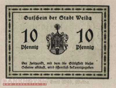 Weida - 10  Pfennig (#VAW017_1a_UNC)