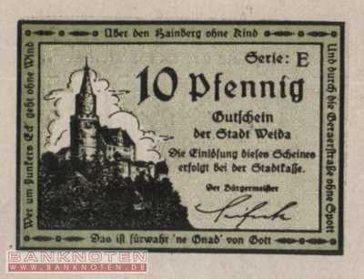Weida - 10  Pfennig (#VAW017_1a_UNC)