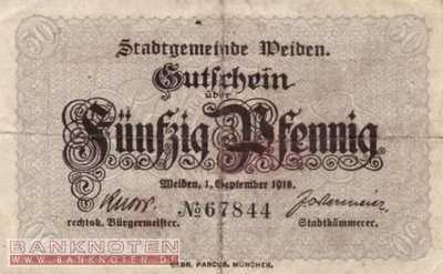 Weiden - 50  Pfennig (#VAW018_3x_UNC)