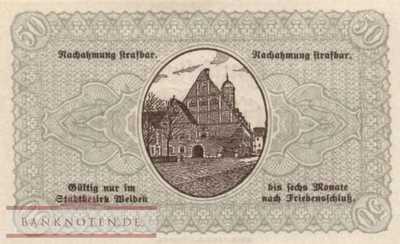 Weiden - 50  Pfennig (#VAW018_4b_UNC)