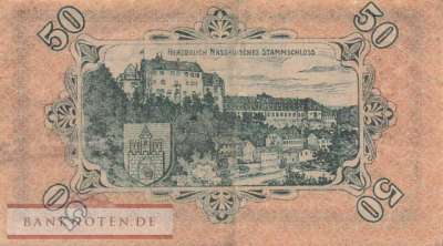 Weilburg - 50  Pfennig (#VAW019_2a_XF)