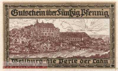 Weilburg - 50  Pfennig (#VAW019_6_UNC)