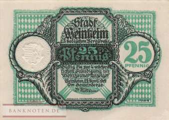 Weinheim - 25  Pfennig (#VAW021_2a_F)