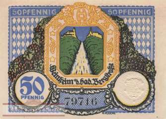 Weinheim - 50  Pfennig (#VAW021_2b_UNC)