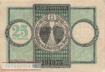 Weinheim - 25  Pfennig (#VAW021_4b_VF)