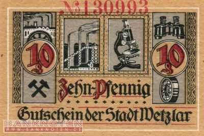 Wetzlar - 10  Pfennig (#VAW036_4a_UNC)