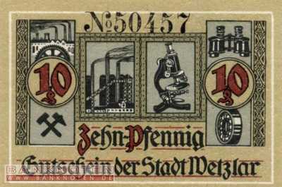 Wetzlar - 10  Pfennig (#VAW036_5a_UNC)