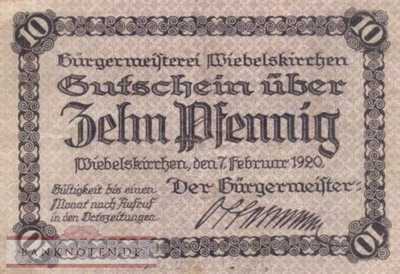Wiebelskirchen - 10  Pfennig (#VAW037_2a_XF)