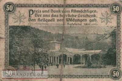 Wildungen, Bad - 50  Pfennig (#VAW043_1_VG)