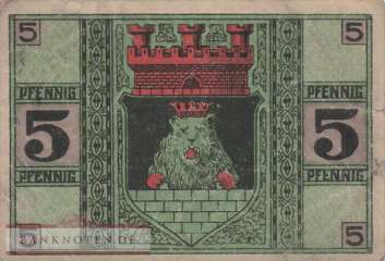 Zeulenroda - 5  Pfennig (#VAZ008_4a_VF)