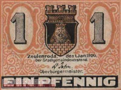 Zeulenroda - 1  Pfennig (#VAZ008_7_UNC)