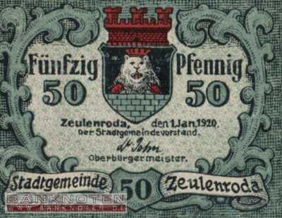 Zeulenroda - 50  Pfennig (#VAZ008_9_UNC)