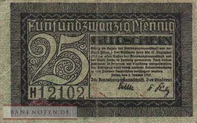 Zittau - 25  Pfennig (#VAZ013_1a_F)