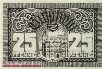 Zittau - 25  Pfennig (#VAZ013_2a_UNC)