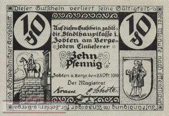 Zobten am Berge - 10  Pfennig (#VAZ015_1d_UNC)