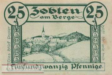 Zobten am Berge - 25  Pfennig (#VAZ015_1h_UNC)