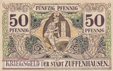 Zuffenhausen - 50  Pfennig (#VAZ018_1_UNC)