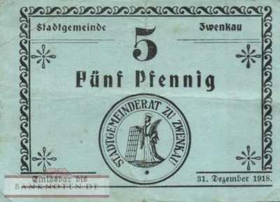 Zwenkau - 5  Pfennig (#VAZ020_1a_F)