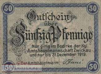 Zwickau - 50  Pfennig (#VAZ022_1e_XF)
