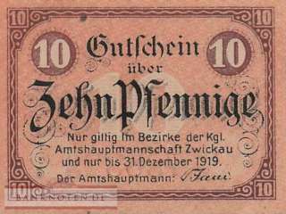 Zwickau - 10  Pfennig (#VAZ022_2c_AU)