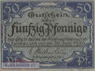 Zwickau - 50  Pfennig (#VAZ022_3b_VF)