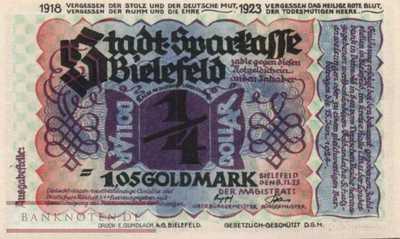 Bielefeld - 1,05  Goldmark (#WBN_B060a-10_UNC)