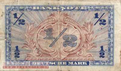 Germany - 1/2  Deutsche Mark (#WBZ-01_F)
