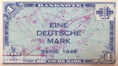 Deutschland - 1  Deutsche Mark (#WBZ-02_XF)