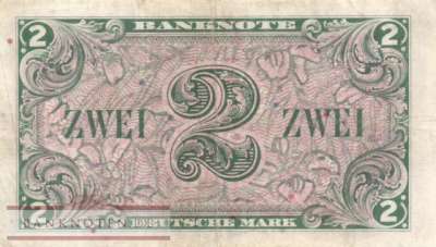 Germany - 2  Deutsche Mark (#WBZ-03a_VF)