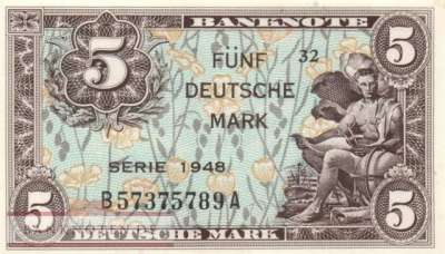 Deutschland - 5  Deutsche Mark (#WBZ-04a_UNC)