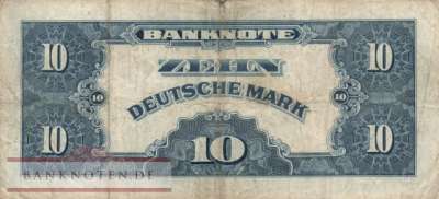 Germany - 10  Deutsche Mark (#WBZ-05_VG)