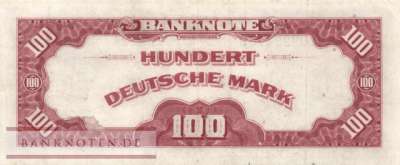Germany - 100  Deutsche Mark (#WBZ-08_VF)