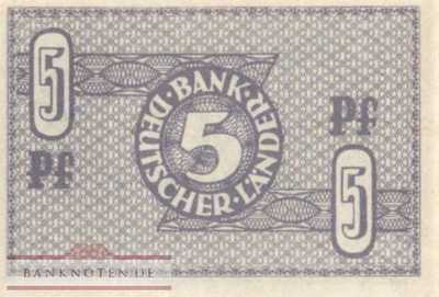 Deutschland - 5  Pfennig (#WBZ-11a_UNC)