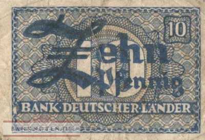 Deutschland - 10  Pfennig (#WBZ-12b_F)