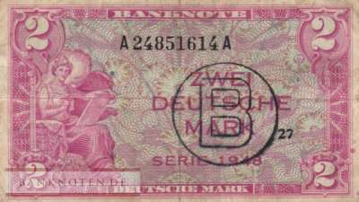 Germany - 2  Deutsche Mark (#WBZ-15a_F)