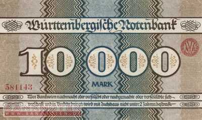Württemberg - 10.000  Mark (#WTB13_VF)