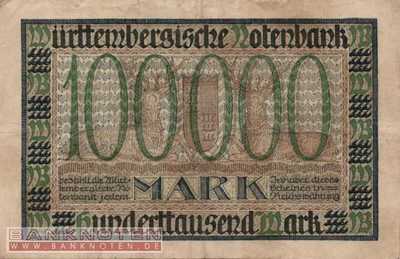 Württemberg - 100.000 Mark (#WTB16_VF)