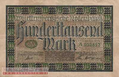 Württemberg - 100.000 Mark (#WTB16_VF)