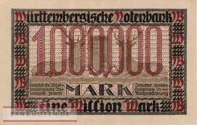 Württemberg - 1 Million Mark (#WTB17_UNC)