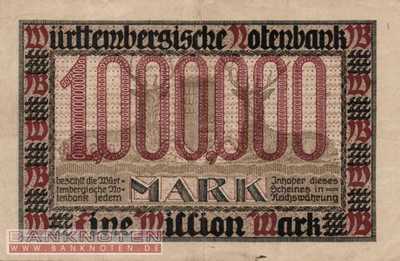 Württemberg - 1 Million Mark (#WTB17_VF)