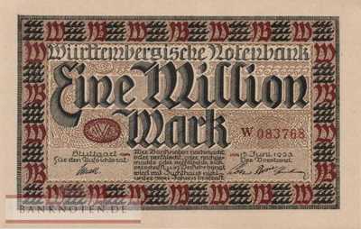 Württemberg - 1 Million Mark (#WTB17_UNC)